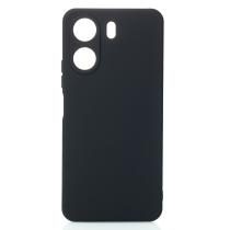 Силиконовый чехол SOFT Silicone Case для Xiaomi Redmi 13C 4G / Poco C65 (без лого) черный