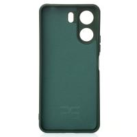 Силиконовый чехол SOFT Silicone Case для Xiaomi Redmi 13C 4G / Poco C65 (без лого) темно-зеленый