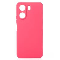 Силиконовый чехол SOFT Silicone Case для Xiaomi Redmi 13C 4G / Poco C65 (без лого) малиновый