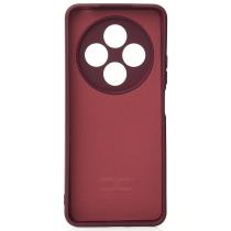 Силиконовый чехол SOFT Silicone Case для Xiaomi Redmi 14C (без лого) бордовый