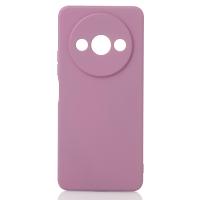 Силиконовый чехол SOFT Silicone Case для Xiaomi Redmi A3 / A3X/ Poco C61 (без лого) лаванда