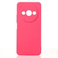 Силиконовый чехол SOFT Silicone Case для Xiaomi Redmi A3 / A3X/ Poco C61 (без лого) малиновый