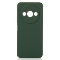 Силиконовый чехол SOFT Silicone Case для Xiaomi Redmi A3 / A3X/ Poco C61 (без лого) темно-зеленый