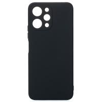 Силиконовый чехол SOFT Silicone Case для Xiaomi Redmi 12 (без лого) черный