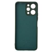 Силиконовый чехол SOFT Silicone Case для Xiaomi Redmi 12 (без лого) темно-зеленый