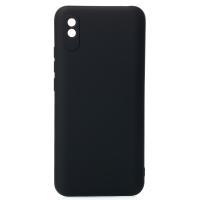 Силиконовый чехол SOFT Silicone Case для Xiaomi Redmi 9A/9i Sport/9a Sport (без лого) черный