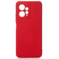 Силиконовый чехол SOFT Silicone Case для Xiaomi Redmi Note 12 4G (без лого) красный
