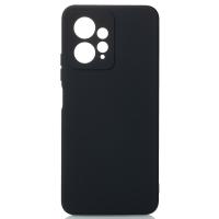 Силиконовый чехол SOFT Silicone Case для Xiaomi Redmi Note 12 4G (без лого) черный