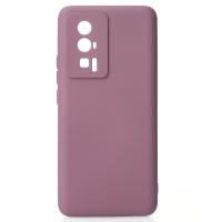 Силиконовый чехол SOFT Silicone Case для Xiaomi Poco F5 Pro (без лого) лаванда