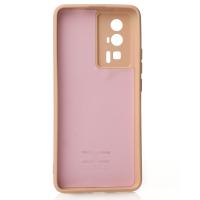 Силиконовый чехол SOFT Silicone Case для Xiaomi Poco F5 Pro (без лого) пудра