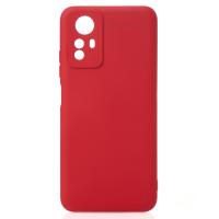 Силиконовый чехол SOFT Silicone Case для Xiaomi Redmi Note 12S (без лого) красный