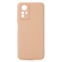 Силиконовый чехол SOFT Silicone Case для Xiaomi Redmi Note 12S (без лого) пудра
