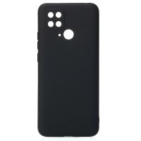 Силиконовый чехол SOFT Silicone Case для Xiaomi Redmi 10c (без лого) черный