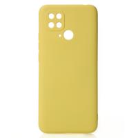 Силиконовый чехол SOFT Silicone Case для Xiaomi Redmi 10c (без лого) лимонный