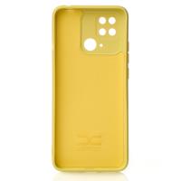Силиконовый чехол SOFT Silicone Case для Xiaomi Redmi 10c (без лого) лимонный