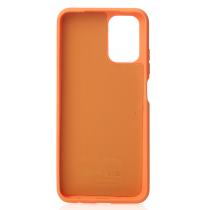 Силиконовый чехол SOFT Silicone Case для Xiaomi Redmi Note 10 Pro (без лого) оранжевый