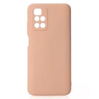 Силиконовый чехол SOFT Silicone Case для Xiaomi Redmi 10/Redmi 10 Prime (без лого) пудра