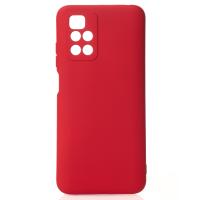 Силиконовый чехол SOFT Silicone Case для Xiaomi Redmi 10/Redmi 10 Prime (без лого) красный