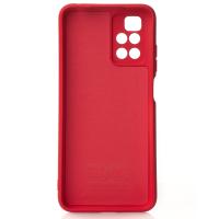 Силиконовый чехол SOFT Silicone Case для Xiaomi Redmi 10/Redmi 10 Prime (без лого) красный
