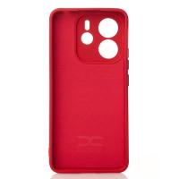 Силиконовый чехол SOFT Silicone Case для Xiaomi Redmi Note 14 4G Europa (без лого) красный