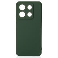 Силиконовый чехол SOFT Silicone Case для Xiaomi Redmi Note 13 Pro 5G/ Poco X6 5G (без лого) темно-зеленый