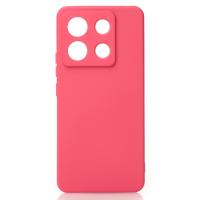 Силиконовый чехол SOFT Silicone Case для Xiaomi Redmi Note 13 Pro 5G/ Poco X6 5G (без лого) малиновый