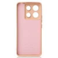 Силиконовый чехол SOFT Silicone Case для Xiaomi Redmi Note 13 Pro 5G/ Poco X6 5G (без лого) пудра