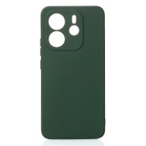Силиконовый чехол SOFT Silicone Case для Xiaomi Redmi Note 14 4G Europa (без лого) темно-зеленый