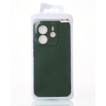 Силиконовый чехол SOFT Silicone Case для Xiaomi Redmi Note 14 4G Europa (без лого) темно-зеленый