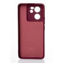 Силиконовый чехол SOFT Silicone Case для Xiaomi 13T Pro (без лого) бордовый