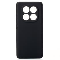 Силиконовый чехол SOFT Silicone Case для Xiaomi Redmi Note 14 Pro 4G (без лого) черный