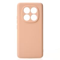 Силиконовый чехол SOFT Silicone Case для Xiaomi Redmi Note 14 Pro 4G (без лого) пудра