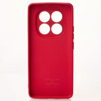 Силиконовый чехол SOFT Silicone Case для Xiaomi Redmi Note 14 Pro 4G (без лого) красный
