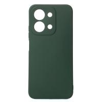 Силиконовый чехол SOFT Silicone Case для Xiaomi Redmi 15C (171 mm) (без лого) темно-зеленый