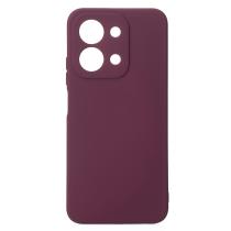 Силиконовый чехол SOFT Silicone Case для Xiaomi Redmi 15C (171 mm) (без лого) бордовый