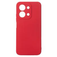 Силиконовый чехол SOFT Silicone Case для Xiaomi Redmi 15C (173 mm) (без лого) красный
