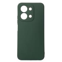 Силиконовый чехол SOFT Silicone Case для Xiaomi Redmi 15C (173 mm) (без лого) темно-зеленый