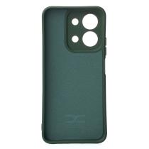 Силиконовый чехол SOFT Silicone Case для Xiaomi Redmi 15C (173 mm) (без лого) темно-зеленый