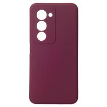 Силиконовый чехол SOFT Silicone Case для Xiaomi Redmi 15 (171 mm) (без лого) бордовый