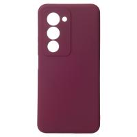 Силиконовый чехол SOFT Silicone Case для Xiaomi Redmi 15 (169 mm) (без лого) бордовый