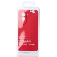 Силиконовый чехол SOFT Silicone Case для Xiaomi Poco M7 4G (без лого) красный