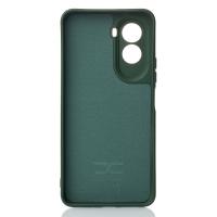 Силиконовый чехол SOFT Silicone Case для Xiaomi Poco M7 4G (без лого) темно-зеленый
