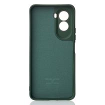 Силиконовый чехол SOFT Silicone Case для Xiaomi Poco M7 4G (без лого) темно-зеленый