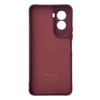 Силиконовый чехол SOFT Silicone Case для Xiaomi Poco M7 4G (без лого) бордовый