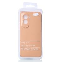 Силиконовый чехол SOFT Silicone Case для Xiaomi Poco M7 Plus 4G (без лого) пудра