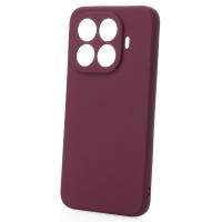 Силиконовый чехол SOFT Silicone Case для Xiaomi 15T (без лого) бордовый