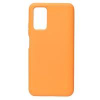Силиконовый чехол SOFT Silicone Case для Xiaomi Poco M3 (без лого) оранжевый