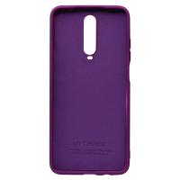 Силиконовый чехол SOFT Silicone Case для Xiaomi Redmi K30/Poco X2 HQ (с логотипом) сиреневый