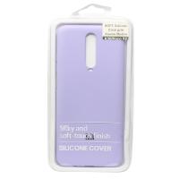 Силиконовый чехол SOFT Silicone Case для Xiaomi Redmi K30/Poco X2 HQ (с логотипом) фиалковый