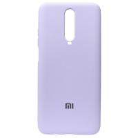 Силиконовый чехол SOFT Silicone Case для Xiaomi Redmi K30/Poco X2 HQ (с логотипом) фиалковый